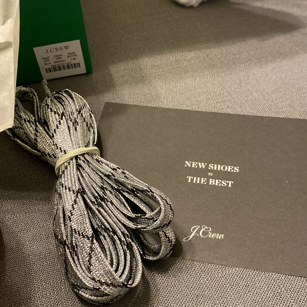 J Crew Nordic boots black NIB - Picture 4 of 8